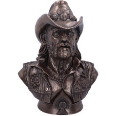 Nemesis tagad oficiāli licencēts Motorhead Lemmy Bus Bronzas 35cm