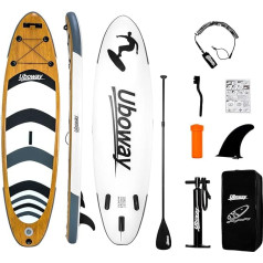 Signstek Stand Up Paddling Board Aufblasbares SUP dēļu komplekts Aufblasbar Paddle Surfboard Stabiles Leichtgewicht Komplettes Zubehör