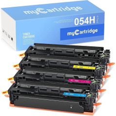 MYCARTRIDGE 054H Toneris suderinamas su Canon 054 054H Toneris Canon i-SENSYS MF641CW MF643CDW MF645CX Toneris