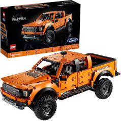 LEGO 42126 Technic Ford F-150 Raptor Pick-Up Truck, automobiļa modelis pieaugušajiem, ekskluzīvs kolekcijas modelis