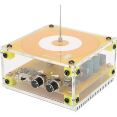 Mūzikas Teslas spole Bluetooth, plazmas skaļrunis Bezvadu pārraides eksperiments Darbvirsmas rotaļlietas modelis Zinātnes mācību eksperimenta modelis Ziemassvētku dzimšanas dienas dāvanai