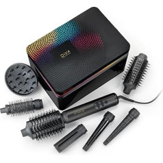 Diva Pro Styling Atmos Dry+Style - 7-in-1-Luftstyler un Haartrockner zum Trocknen, Stylen, Volumen, Locken und Wellen