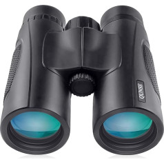 QUNSE 10x42 Fernglas Klein Feldstecher Ferngläser Testsieger Kompakt Teleskop Wasserdicht für Kinder Erwachsene-Reisen, Vogelbeobachtung, Jagd, Astronomie, Sport Und Tierwelt (10x42)