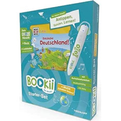 BOOKii® pradinis rinkinys Was Was Was Was Junior Atrask Vokietiją!: BOOKii® The Hearing Pen with Recording Function ir BOOKii® Was IST Was Junior Book Discover Germany!