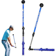 Longzhuo Golf Swing Trainer Aid Adjustable Portable Golf Training Aid Hinge Improvement Forearm Rotation Shoulder Rotation Lightweight