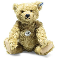 Steiff Classic 1920 Teddybär, 35 cm, Teddybär mit Stimme, für Sammler, weich & nicht waschbar, hellbraun (000737)