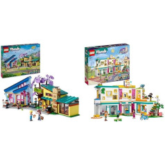 LEGO Friends Ollys und Paisleys Familien Haus & Friends Internationale Schule, moduļu konstruktors Spielzeug zum Bauen