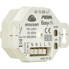 Honeywell-PEHA D 451 FU-EBI O.T. Easyclick EnOcean Funkempfänger Bidirektional, 1 Kanal für Smarthome Anwendungen