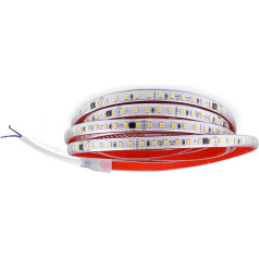 FOLGEMIR 20 m silti balta LED lente ar IC, tieši savienojama ar maiņstrāvu 220 V, pašlīmējoša, 2835 SMD 120 LED/m lente, spilgts apgaismojums, IP65 ūdensizturība