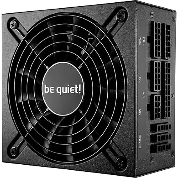 Be Quiet! SFX-L Power 500W PC Power Supply, 4X PCIe, Cable Management, Black