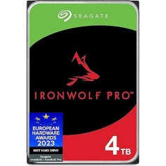 Seagate IronWolf Pro 4TB NAS iekšējais cietais disks 3,5