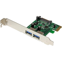 StarTech 2 portu USB 3.0 PCI Express SuperSpeed kartes adapteris ar UASP