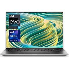 Dell XPS 9530 klēpjdators 15,6 FHD+ displejs, Intel Core i7-13620H, 16 GB DDR5 RAM, 1 TB SSD, Intel Arc A370M 4 GB GDDR6 grafika, Windows 11 Home - Platinum Silver