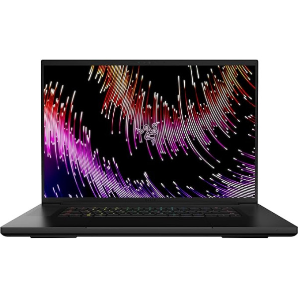 Razer Blade 18-18 collu spēļu klēpjdators (NVIDIA Geforce RTX 4070, Intel i9-13950HX, QHD 240 Hz displejs, 32 GB DDR5 RAM, 1 TB SSD, alumīnija korpuss) QWERTZ vācu izkārtojums, melns