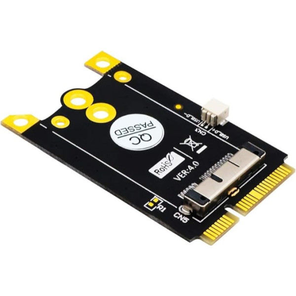 LeHang jauninājuma versija Mini PCIe (mPCIe) pārveidotāja adaptera karte Broadcom BCM943602CS BCM94360CD BCM94331 BCM94331CD BCM943224P BCM94360CSAX BCM94360CS2 WiFi un Bluetooth kartēm