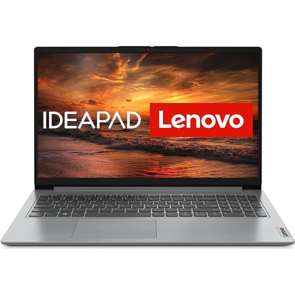 Lenovo IdeaPad Slim 1 klēpjdators | 15,6 collu Full HD displejs | AMD Ryzen 3 7320U | 8 GB RAM | 256 GB SSD | AMD Radeon 610M Graphics | Win11 Home | QWERTZ | Grey | 3 mēnešu Premium Care