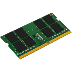 Kingston ValueRAM 16GB 2666MHz DDR4 NonECC CL19 SODIMM 1Rx8 1.2V KVR26S19S8/16 portatīvo datoru atmiņa