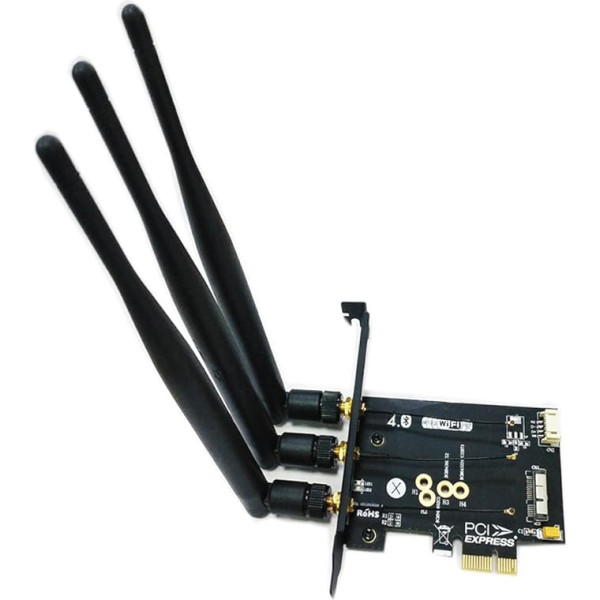 BCM943224PCIEBT2 / bcm94360CS2 / BCM943602CS WiFi + Bluetooth 4.0-Karte auf PCI-E x1-Adapter für PC/Hackintosh