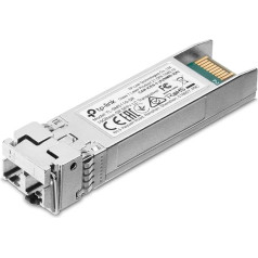 TP-Link TL-SM5110-SR 10GBase-SR SFP+ LC tranzīttransmitera modulis, 850 nm daudzmodu SFP+ tranzistors, atbalsta digitālo diagnostikas uzraudzību