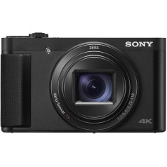 Sony DSC-HX99 Kompaktkamera (7,5 cm (3 Zoll) Touch Display, 24-720mm Brennweite, 5-Achsen Bildstabilisator, 4K Video, Augen-Autofokus) schwarz