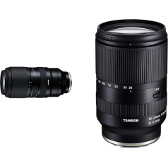 TAMRON 50-400mm F/4.5-6.3 Di III VC VXD (modelis A067), objektīvs Sony E-Mount, A067S & 28-200mm A071SF F/2.8-5.6 Di III RXD Sony E-Mount, tālummaiņa