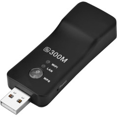 USB WiFi signāla pastiprinātājs, vadu un bezvadu signāla pastiprinātājs AP WiFi Smart TV tīkla adapteris, daudzfunkcionāls AP signāla pastiprinātājs, augstas veiktspējas WiFi Hotspot paplašinātājs ar USB barošanas avotu