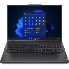 Lenovo Legion Pro 5 klēpjdators, Displejs 16 Zoll (40,6 cm), 2,5 K, IP5, 500nits, 240 Hz, Intel Core i7-13700HX, RAM 16 GB, 1 TB SSD, Nvidia GeForce RTX 4070 8 GB GDDR6, Windows 11, tastatur mit