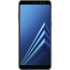 Samsung Galaxy A8 2018 Duos (A530F/DS) - 32 GB - Melns (sertificēts un vispārēji pieejams)