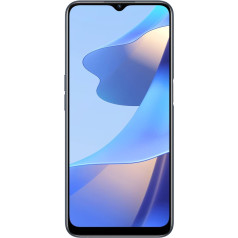 OPPO A54s viedtālrunis - 16,6 cm (6,52 collu) IPS LCD displejs, 4 GB RAM, 128 GB iekšējās atmiņas, 50 megapikseļu trīskāršā kamera, 5000 mAh akumulators, kristālīgi melns