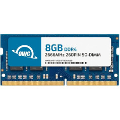 OWC 8.0GB 2666MHz DDR4 PC4-21300 SO-DIMM 260-Pin atmiņas jauninājums (OWC2666DDR4S08G) 20 collu iMac 2019-2020 (iMac19,1 iMac20,1 iMac20,2)