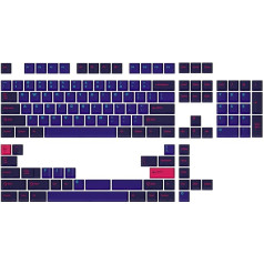 DROP + MiTo GMK Laser Custom Mechanical Keyboard Keycap Set - 129 klavišų rinkinys, dvigubas, Cherry profilis, skirtas 60%, TKL, 1800 ir kt. (Cyberdeck)