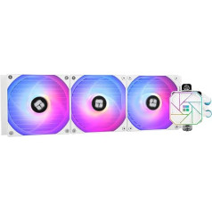 Thermalright Aqua Elite 360 White V3 CPU dzesētājs, 3 PWM ARGB ventilatori ar S-FDB gultņiem, efektīvs PWM kontrolēts sūknis AMD/AM4/AM5, Intel LGA1150/1151/1200/2011/1700, (AE360 White V3)