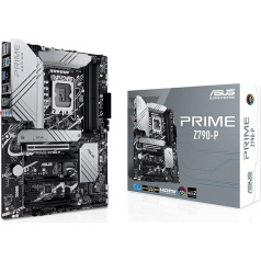 ASUS Prime Z790-P Gaming pamatplate Socket Intel LGA1700 (ATX, PCIe 5.0, DDR5 atmiņa, 3x M.2, HDMI, DisplayPort, Aura Sync)