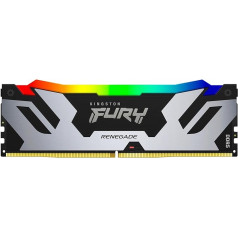 Kingston Fury Renegade Black RGB XMP 16GB 6800MT/s DDR5 CL36 DIMM Desktop Gaming Memory - KF568C36RSA-16