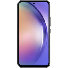 Samsung Galaxy A54 5G Enterprise Edition, 6,4 collu Android viedtālrunis, 128 GB, 5000 mAh akumulators, biznesa mobilais tālrunis, viedtālrunis bez līguma, brīnišķīgs grafīts