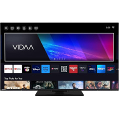 Toshiba 50UV3463DAW 50UV3463DAW 50 collu VIDAA televizors (4K UHD Smart TV, HDR Dolby Vision, trīskāršs uztvērējs, Bluetooth, Dolby Audio)