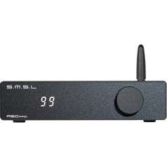 S.M.S.L A50 PRO HiFi jaudas pastiprinātājs, augsta/zema caurlaides filtra 2.1 kanāls, Infineon MA12070P mikroshēma, Bluetooth 5.0/USB/HDMI/AUX ieeja, pasīvais zemfrekvences skaļrunis ar regulējamu skaļumu (A50 PRO)