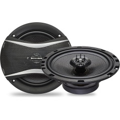 Caliber Car Speaker Set 120 W - Комплект из 2 автомобильных динамиков - Диаметр 16,5 см - Коаксиальный динамик - В комплекте монтажный материал - Черный - 6,5 д