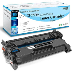 MIT Werkzeug suderinama 59A CF259A tonerio kasetė, skirta HP Pro M406 M406dn Pro M404 M404n M404dn M404dw M304a MFP M428 M428dw M428fdn M428fdw M428m M428m M430f spausdintuvui 300 000 puslapių (juoda, be lusto)