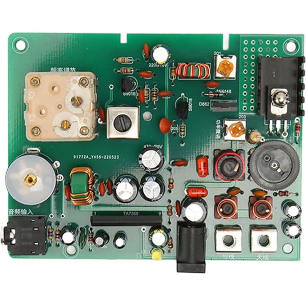 Radio vidējo viļņu raidītājs AM raidītājs Regulējams 530-1600 kHz DIY raidītāju komplekts skolas eksperimentu piederumiem