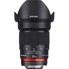 Samyang 35 mm F1.4 manuālās fokusēšanas objektīvs Canon AE