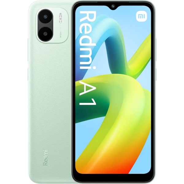 Xiaomi Redmi A1 4G 2GB/32GB gaiši zaļa Dual SIM karte