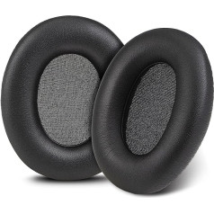 SINOWO rezerves ausu spilventiņi priekš Skullcandy Crusher ANC 2 trokšņu slāpēšanas austiņām ar kapuci Memory Foam Black