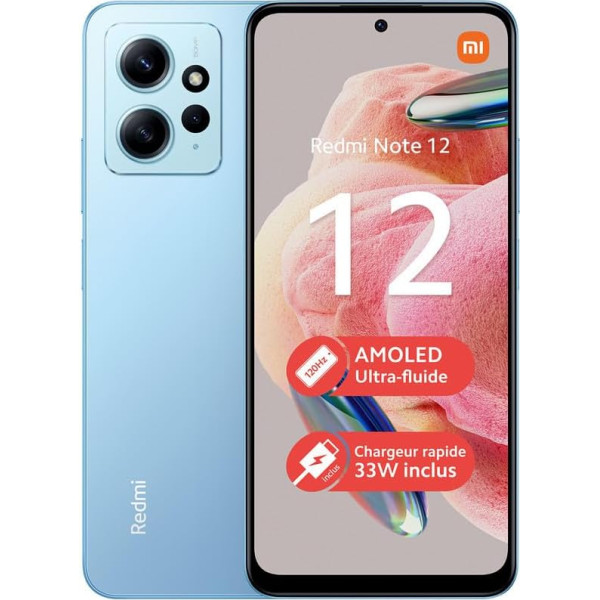 Xiaomi Redmi Note 12 4G 64GB Ice Blue