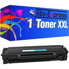 Tito-Express PlatinumSerie 1x Tonera kasetne XXL priekš Dell B 1160 B 1160 W B 1163 W B 1163 W B 1165 NFW Black