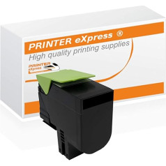 PRINTER eXpress toneris aizstāj Lexmark 71B20K0 priekš CS317 CS317DN CS417 CS417DN CS417DN CS517 CS417DE CX317 CX317 CX317DN CX417 CX417 CX417DN CX517 CX417DE Black