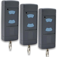 868,3 MHz garāžas durvju pults Hörmann rokas raidītājam, garāžas durvju tālvadības pults, saderīga ar Hörmann garāžas durvju 868 MHz HSM4 HSE2 HS1 HS4 HSZ1 HSZ2 HSZ1 HSZ2