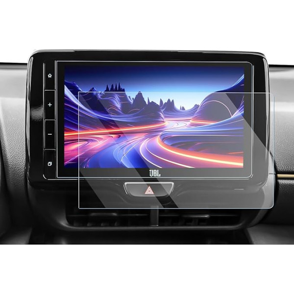 CDEFG Kompatibel mit Toyota Yaris Cross 2021-2023 9 Zoll Navigation AR Schutzfolie Blendreduktion GPS Anti-Reflex Displayschutzfolie Auto Navi Folie Yaris Cross Zubehör 2 Stück