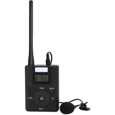 FM Transmitter Portable Audio Adapter Wireless 3.5mm Low Power FM Transmitter Stereo Radio Broadcast Adapter Wireless Transmitter