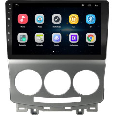 LEXXSON Carplay radio Android radio priekš Mazda 5 2005-2010 ar 9 collu kapacitatīvo skārienjūtīgo ekrānu SWC GPS navigācija Bluetooth WiFi USB atskaņotājs 1G DDR3 līdz 32G NAND